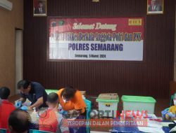 Polres Semarang gelar Pemeriksaan kesehatan berkala , Cek kesehatan Personel