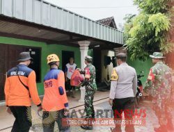 Tanggap Bencana,Polres Magetan bersama TNI Salurkan Bantuan 