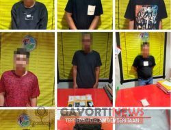 Satresnarkoba Polres Ketapang Ciduk Delapan Pengedar Sabu, Sita Paket Sabu Total 535 Gram