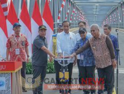 *Polresta Pontianak Amankan Kegiatan Presiden Jokowi Resmikan Duplikasi Jembatan Kapuas 1 Dipontianak*