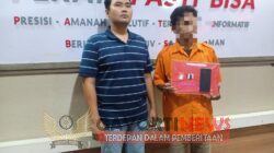Pengedar Narkotika Jenis Sabu diamankan Polres pelabuhan Tanjung perak Surabaya 