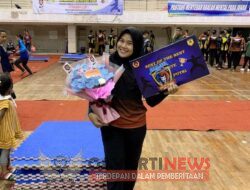 Sang Juara Karate Internasional Bripda Gaby, Polwan Polresta Sidoarjo