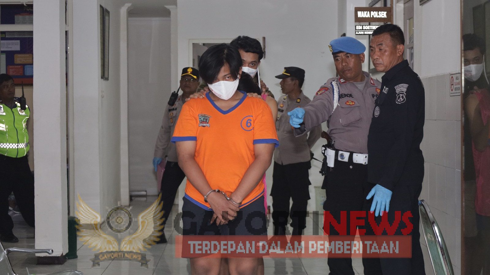 Perampokan Rumah Janda, Kedung Anyar Surabaya Di Amankan Polisi