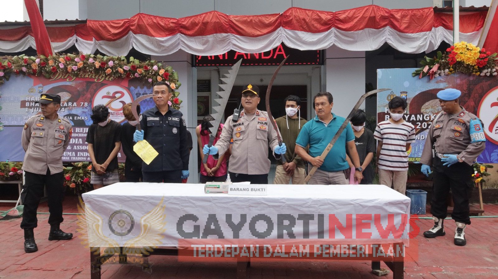 Perampokan Rumah Janda, Kedung Anyar Surabaya Di Amankan Polisi