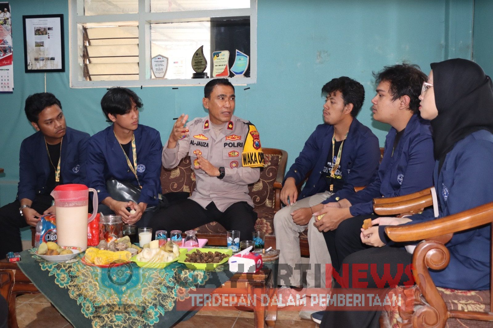 Kelompok KKN Mahasiswa IPB Apresiasi Polres Batu Malang