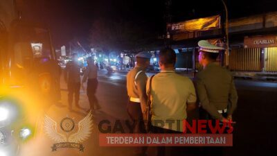 Patroli Gabungan Skala Besar Suroan di Tulungagung