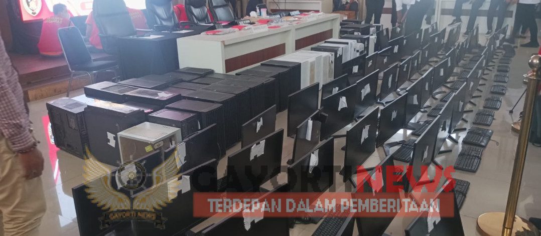 Judi Online Mengunakan Aplikasi Royal Chip 6 Pelaku Diamankan Polisi 