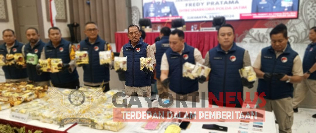 Pengungkapan kasus narkotika jaringan internasional Fredy Pratama  88.869 gram Sabu 2.100 butir ekstasi 