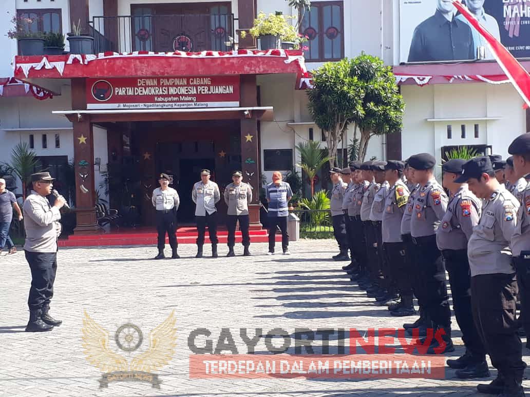 APEL PERSIAPAN MENJELANG DEMO DI DEPAN KANTOR SEKETARIAT DPC PDI P