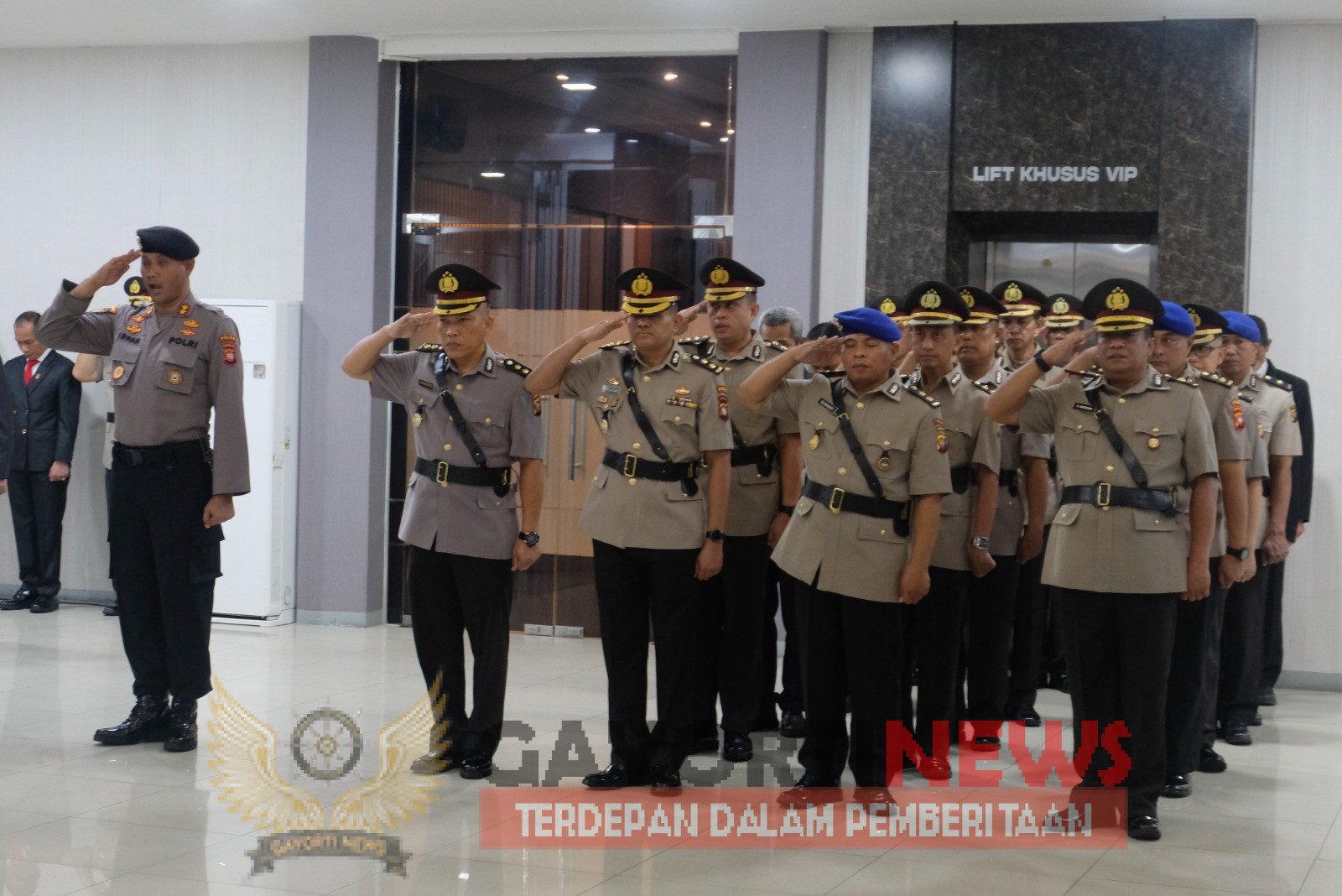 Wakapolda Kalbar Pimpin Peringatan Hari Juang Polri ke-79 tahun 2024*