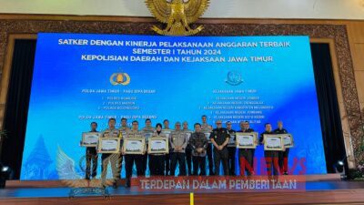 *Polres Nganjuk Kembali Raih Peringkat Pertama Kinerja Pelaksanaan Anggaran Terbaik Semester 1 tahun 2024*