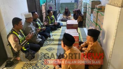 Satlantas Polres Gresik Gelar “Jumat Berkah” di Ponpes Roudlotul Hikmah