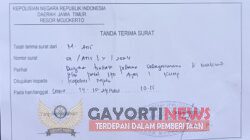 Operator alat berat (Bego) CV. RF Bersaudara akhirnya resmi melaporkan 31 Orang