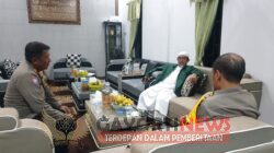 Ajak Tokoh Sampaikan Himbauan Damai, Kasi Humas Polres Ketapang Kunjungi Kediaman KH. Abdullah Faqir*