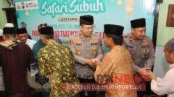 Kapolres Tulungagung Meningkatkan Kegiatan Menjaga Keamanan , Ketertiban Masyarakat Sahur Bersama Dan Safari Subuh 